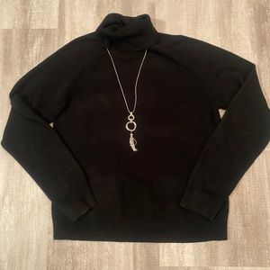 Black Karen Scott Turtleneck Sweater